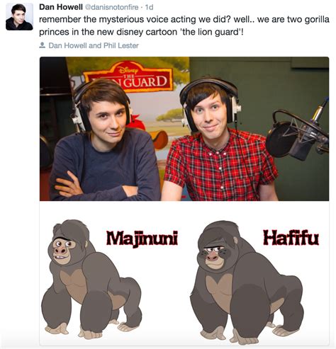 dan and phil lion guard|Dan and Phil .
